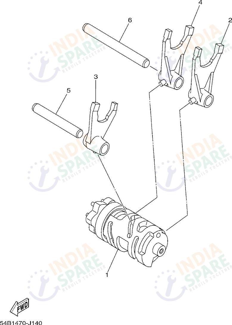 SHIFT CAM FORK